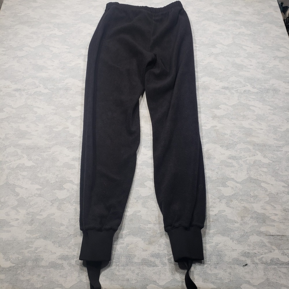 LaCrosse Pants Mens Medium Black Fleece Drawstring Outdoors Cold Weather